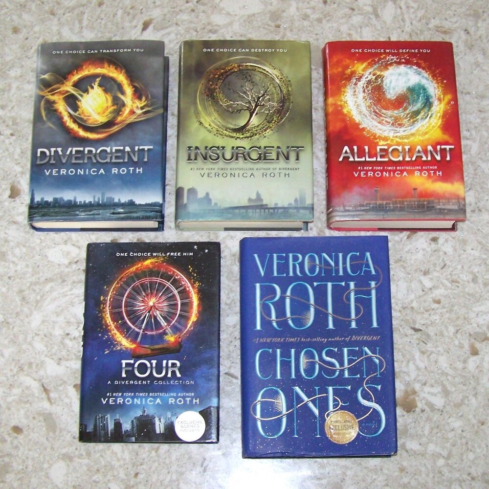 Divergent Series 1-4 + Chosen Ones - Veronica Roth